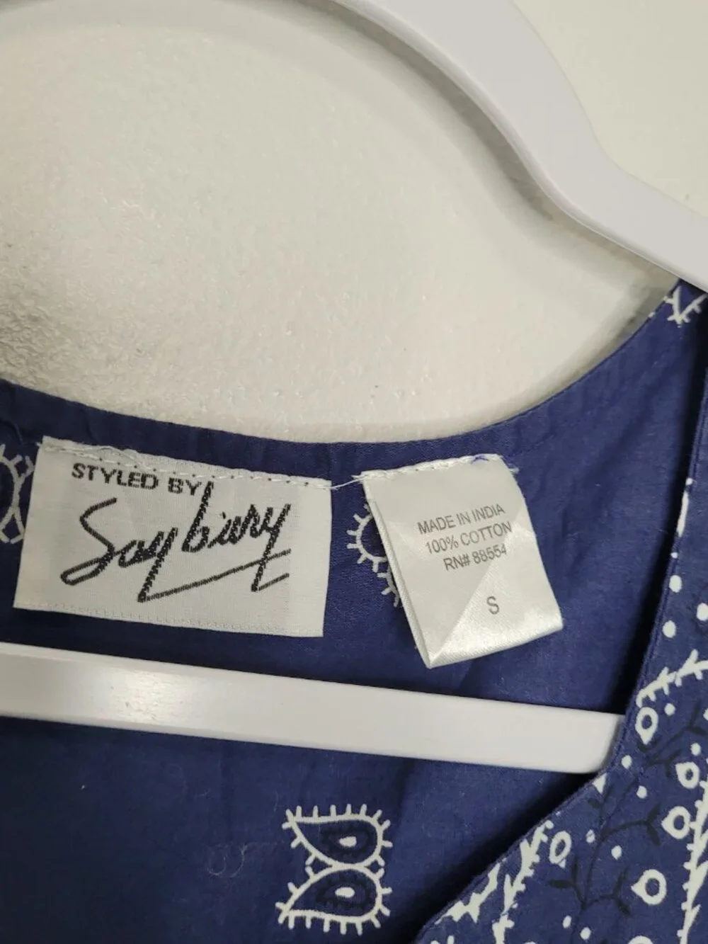 Saybury dress blue